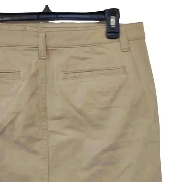 Aeropostale Women's Tan Cotton/Spandex High Rise Mini Skirt NEW - Picture 8 of 13